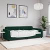 Vidaxl Sofa with Sleeping Function, Dark Green, 90X200 Cm, Velvet