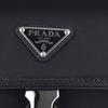 Prada Saffiano Silver Buckle Functional Recycled Nylon And Saffiano Leather Camera Bag Unisex Bags Black 2ZH108-2BBD-F0002