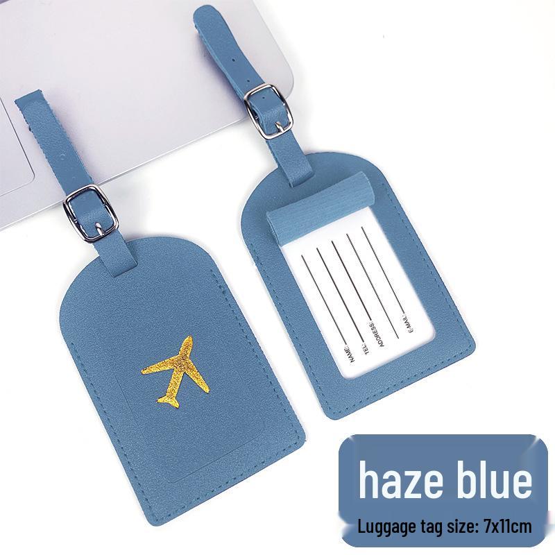PU Leather Passport and Luggage Tag Set