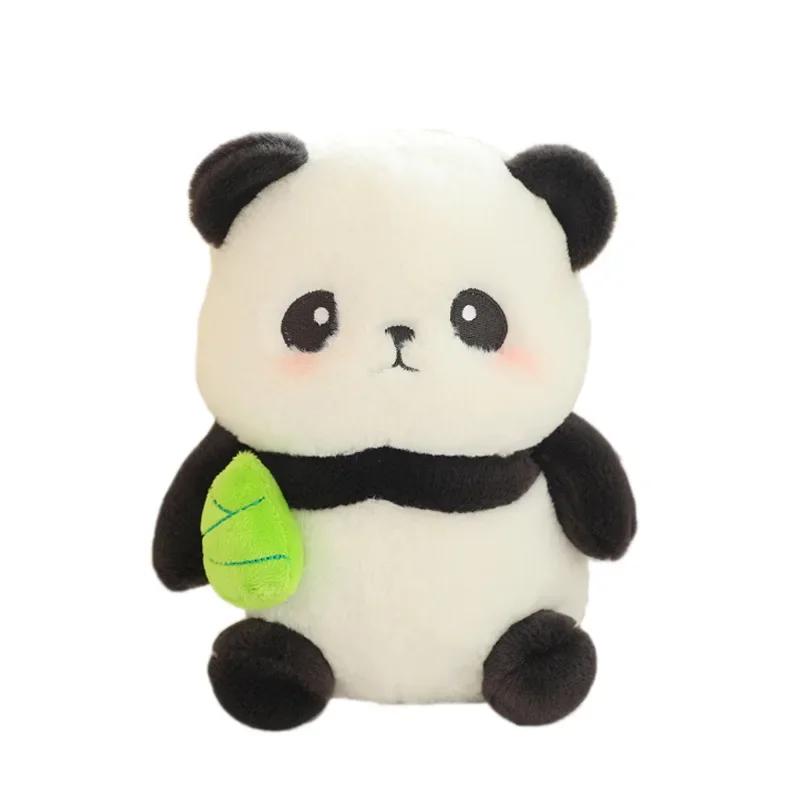 Urocza Panda Kawaii Pluszowe Zabawki Breloczek Animal Crossing Panda Wisiorek Akcesoria do Torebki Breloczek do Kluczy Samochodowych Dekoracja Torebki z Prezentem dla Chłopca Dziewczynki