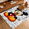 Mickey Mouse cartoon print rug, non-slip and stain-resistant floor protection rug, home décor.
