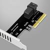 PCIE X4 To SFF8643 Expansion Card High-Speed Transmission Universal PCIE To U2 NVMe SSD Riser Solid State Drive Adapter