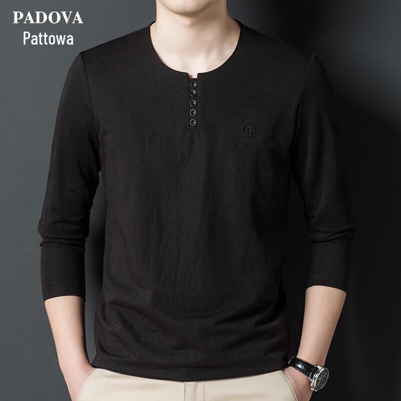 Men s Linen Blend Long-Sleeve Casual T-Shirt 170/50