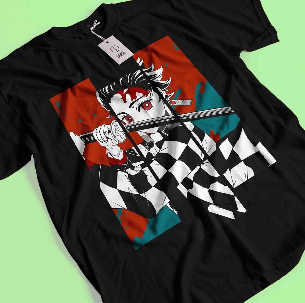 Tričko Demon Slayer Tričko Tanjiro Tričko Zenitsu Tričko Muzan Tričko Doma Tričko Inosuke Tričko Nezuko
