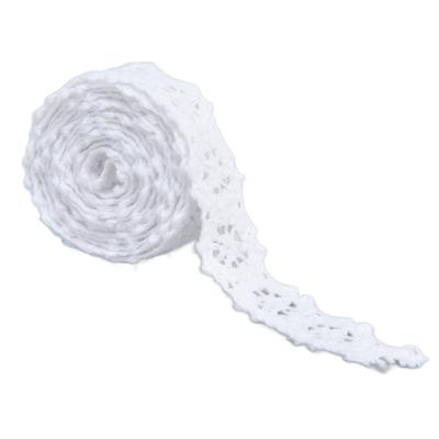 Spitzenband 20 Yards 1,5 cm Breite Retro-Stil Haptik Komfort Fühlt sich gut an Spitzendesign für Kleidung Schuhe