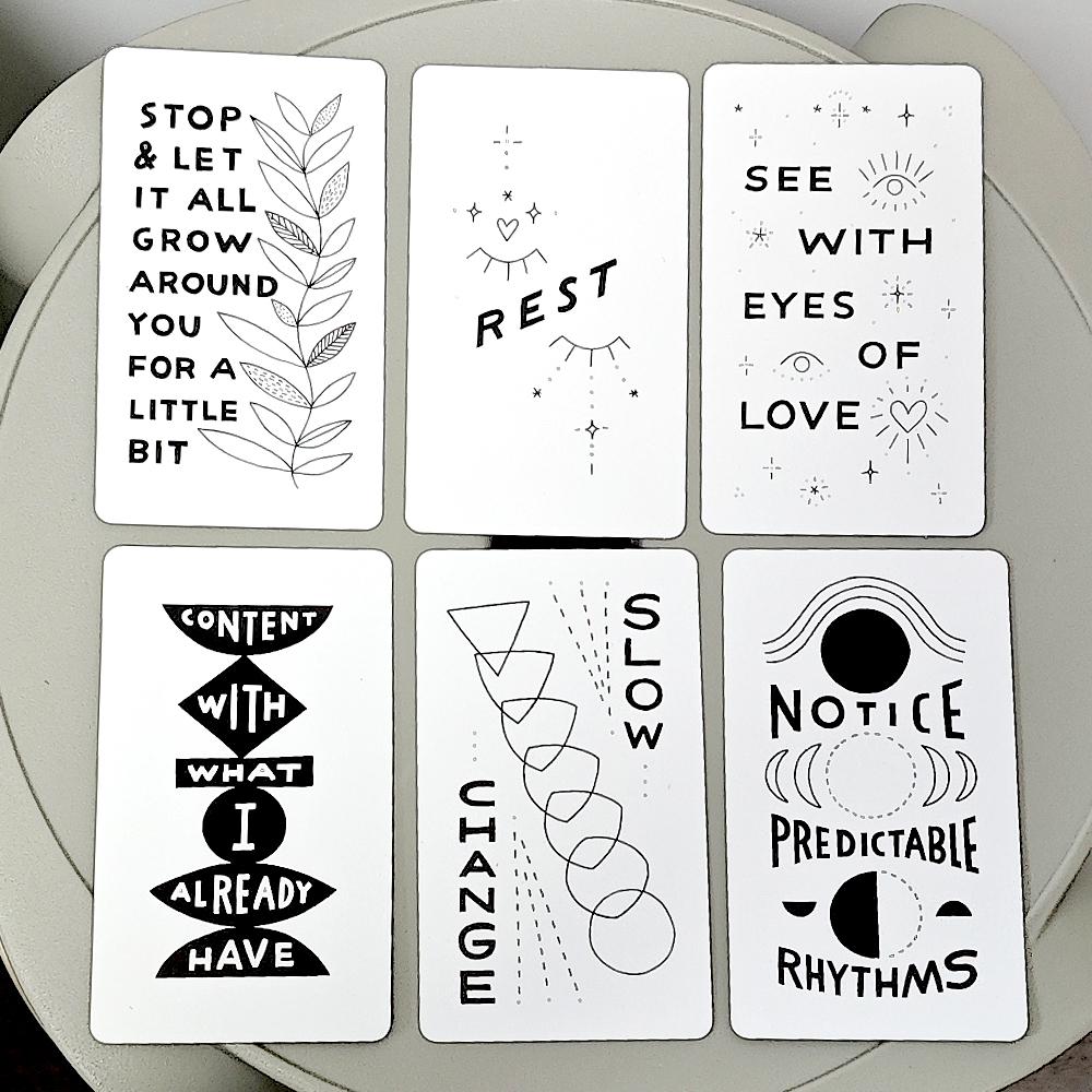 Inquire Within Deck 10.3*6cm 60 Hand Illustrated Oracle Cards To Inspire Inner Wisdom, Growth & Connectedness