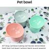 Pet Bowls with Inclined High Bottoms To Protect the Neck of Pets, Dog and Cat Water Bowls To Prevent Overturning