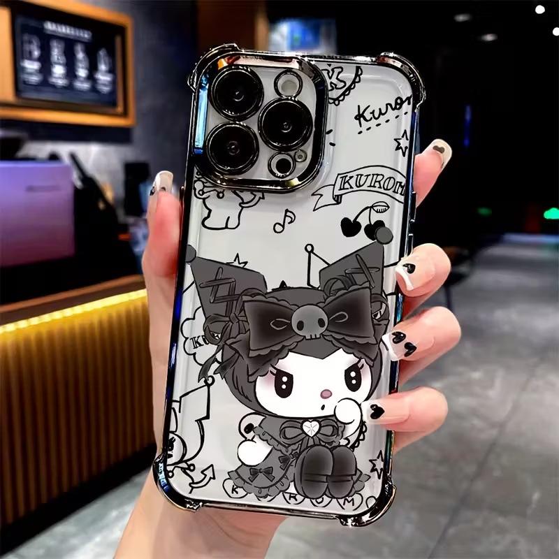 

Kuromi iPhone 16 Pro Max Full-Coverage Drop Protection Case iPhone 11 Pro