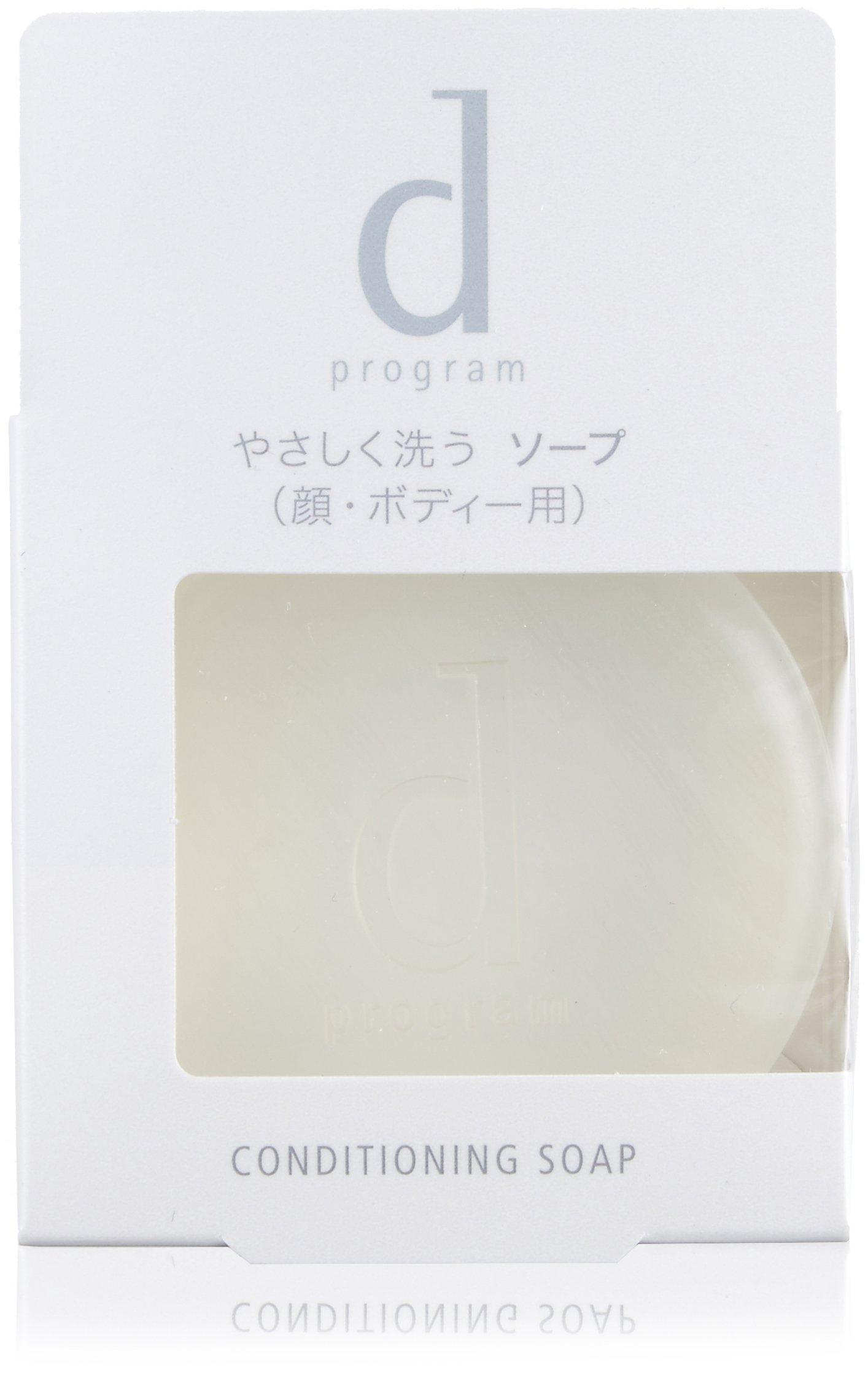 

d program Conditioning Soap for Face and Sensitive Acne Pore Dry Prevents Rough 100g Body, Sweat/Sebum Removal, Hypoallergenic, Skin, Care, Care,