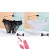 Women's Lace Bow Seamless Open Crotch Panties: Sexy, Hot, and Breathable