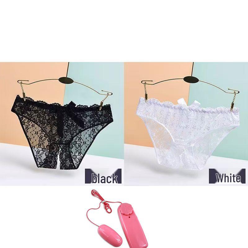 Women's Lace Bow Seamless Open Crotch Panties: Sexy, Hot, and Breathable