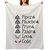 Charmed Names Classic Throw Blanket funny gift for babies Decorative Sofa Bed Blankets