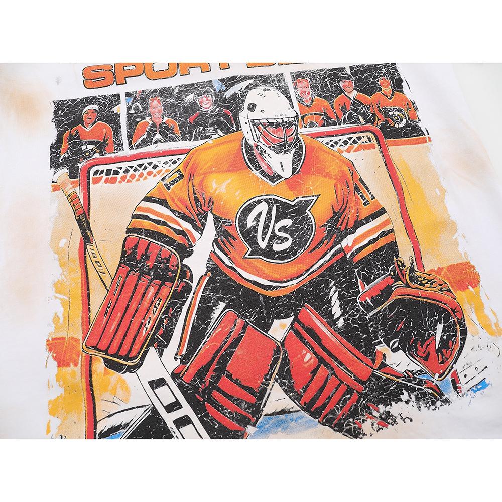 V510 Dolina Vale Forever Dolina Koszulka Sportowa Letnia Uliczna Modny T-shirt