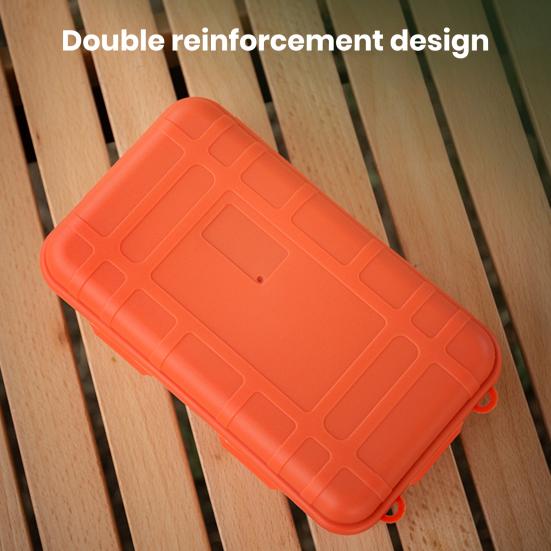 Boîte de rangement extérieure étanche et hermétique aux chocs, grande capacité, taille compacte, conteneur de survie portable, boîte de transport