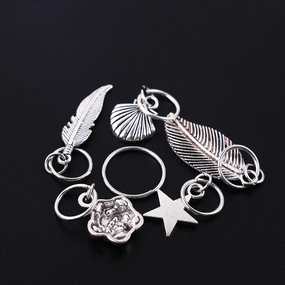 Pcs Clips Gold Tubes Jewelry Braids Beads Hair Decorations Hair Cuffs African Dreadlocks Hair Braid