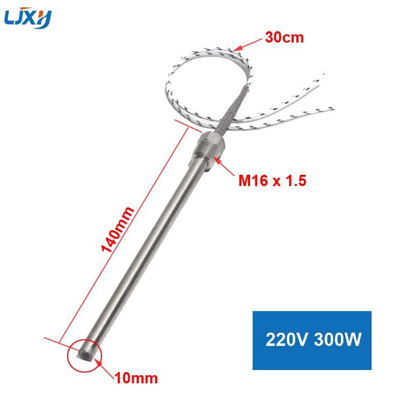 LJXH M16X1.5 Резьба Пеллетная Печь Барбекю Камин Отопительная Печь Специальный Запальник Электрический Картриджный Нагревательный Элемент 10x140mm