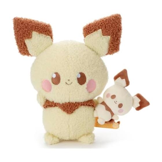 Pokemon Peace Plush Toy (With Plush Toy Ver.) Pichu Plush Toy Approx. 26cm Height