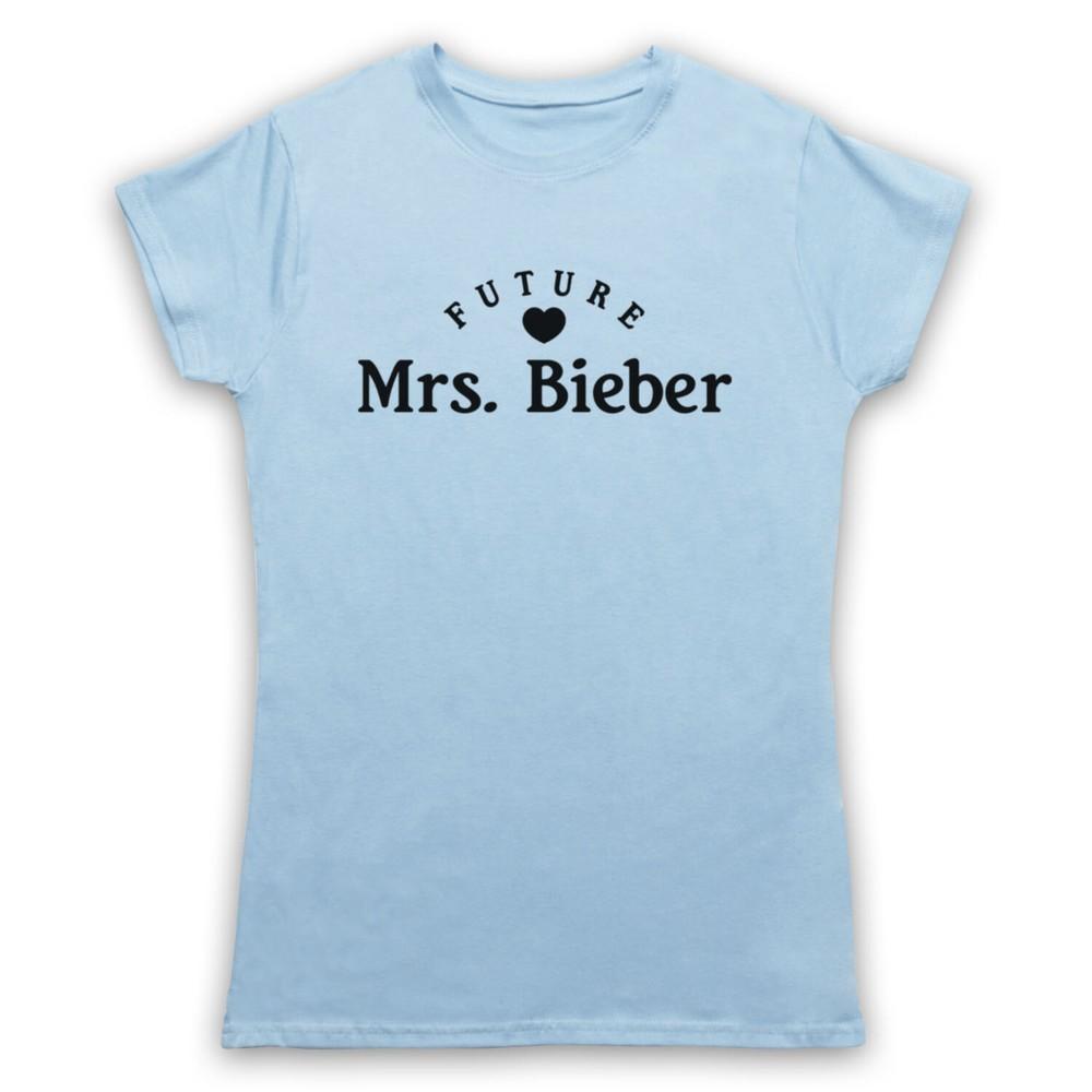 Future Mrs Bieber Pop Icon Star Fan Lover Beliebe Hero Mens And Womens T-Shirt