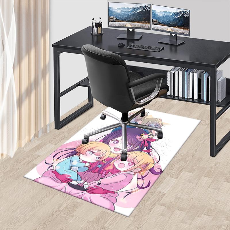 

1pc Anime Cartoon Design Chair Mat - Office Desk Pad with Non-Slip Carpet for Home Decor, Suitable for All Seasons, Perfect Gift for Anime Lovers.M001 60cm by 90cm