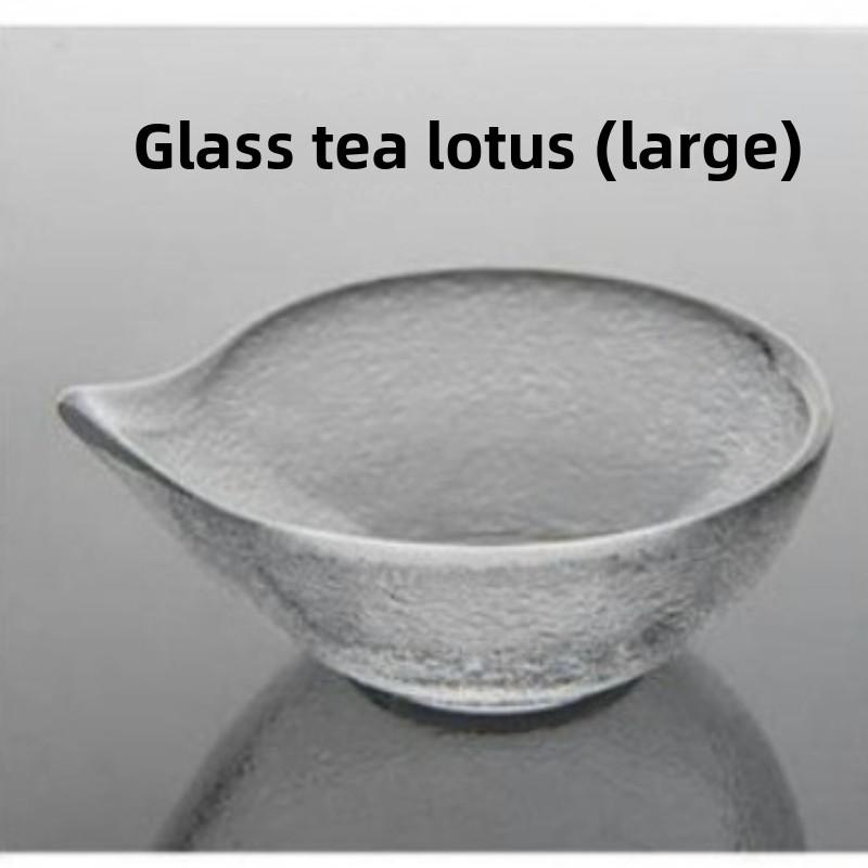 1 st Glas te, te-skopa Kung Fu te-set, te-ceremoni hushåll anknäbb te-lotus, te-dispenser glas te-lotus