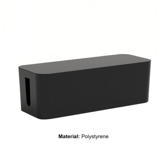 Power Strip Storage Strong Bearing Capacity Box Multi-purpose Hardness Desk Anti-skid Cable Management