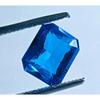 Emerald Cut Natural London Blue Topaz 7-8 Ct Beautiful Certified Loose Gemstone
