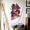 Grand Theft Auto Wall Tapestry Aesthetic Wall Hanging Printed Fabric Blanket Decorative Tapestries for Bedroom Living Room Home Decor