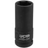 JCB 1/2" Cr-Mo 6-point Deep Impact Socket, Thin-walled, 22mm