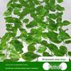 Rattan Pothos Artificial Leaf Vine for Indoor AC and Water Pipe Decoration