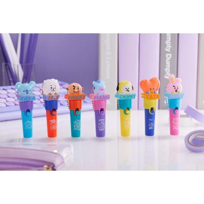 BT21 brelok lightstick 10 sztuk PUDEŁKO (Shokugan)