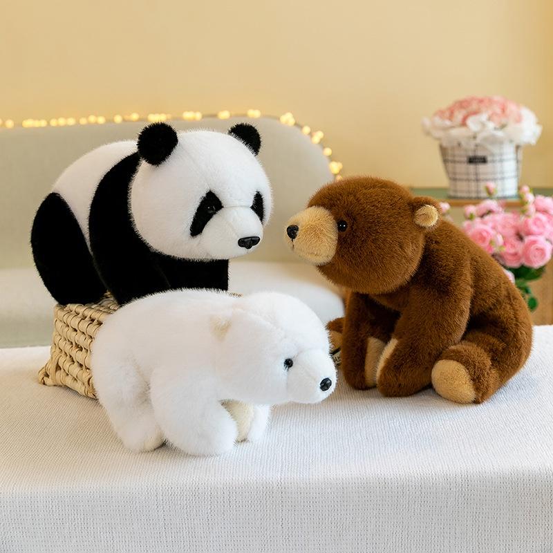 Cute Panda Plush Toy Soft And Huggable Stuffed Animal Perfect For Bedtime Birthday Gift 30cm 45cm 65cm