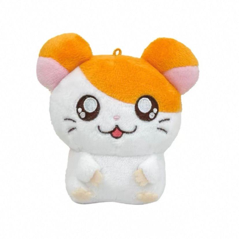 Cartoon Animation Hamtaro Bijou Plüsch Füllung Schlüsselanhänger Puppe Dekorative Rucksack Reißverschluss Hängendes Spielzeug Anhänger Paar Spielzeug Geschenke