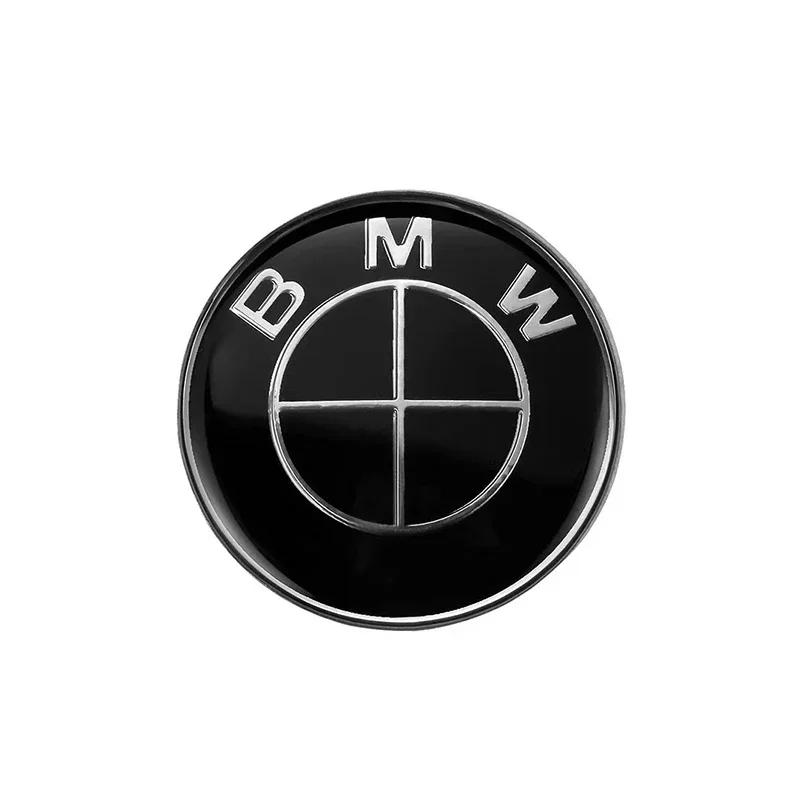 2 Stück ABS 74mm 82mm Front Motorhaubenlogo Heckklappenemblem Plakette Für BMW E39 E46 E90 E30 E36 E60 G20 E87 E91 E92 1 2 3 4 5 Zubehör