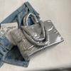 Handbag Female Large-capacity Bag Female New Tide Fashion Shoulder Bag Fall And Winter Shopper Puffer Tote Bag