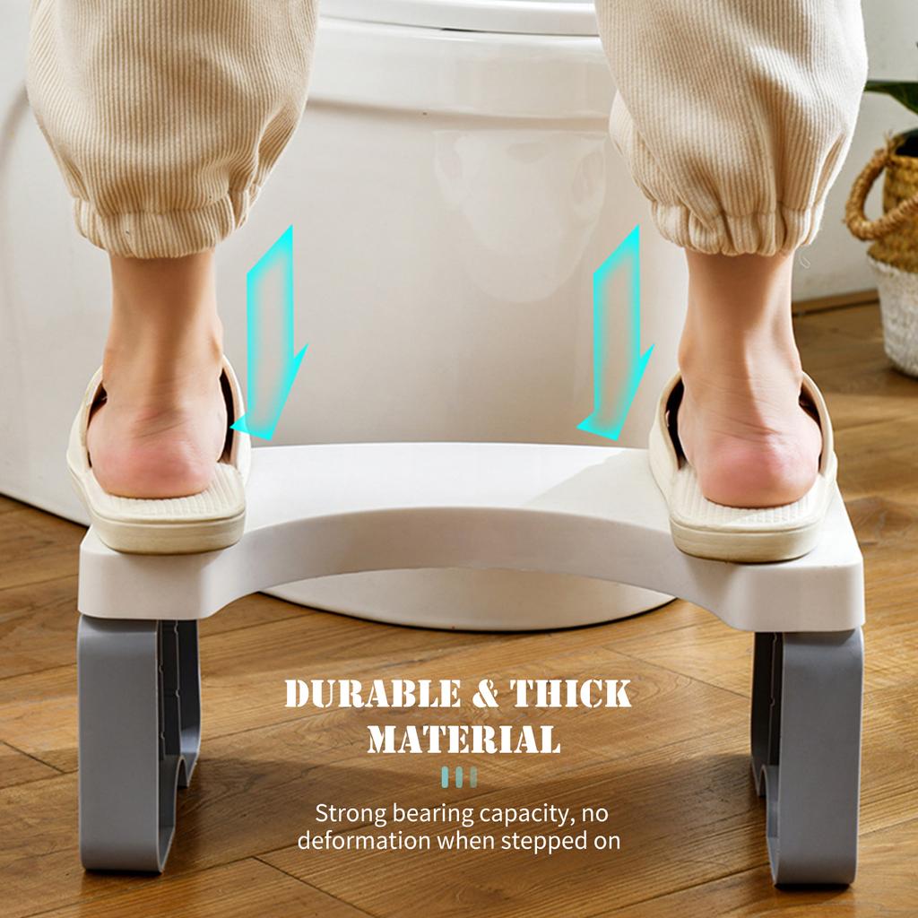 Detachable Toilet Stool with Non Slip Base Splicable Potty Step Stool Sitting Posture Foot Stool Bathroom Toilet Potty