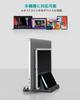 Klearlook Laptop Vertical Adjustable Black 3-in-1 Stand, Width, Non-Slip,
