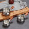 60ml/120ml/180ml Sauce Pan 304 Stainless Steel Measuring Spoon Gravy Boat Seasoning Cup  Restaurant