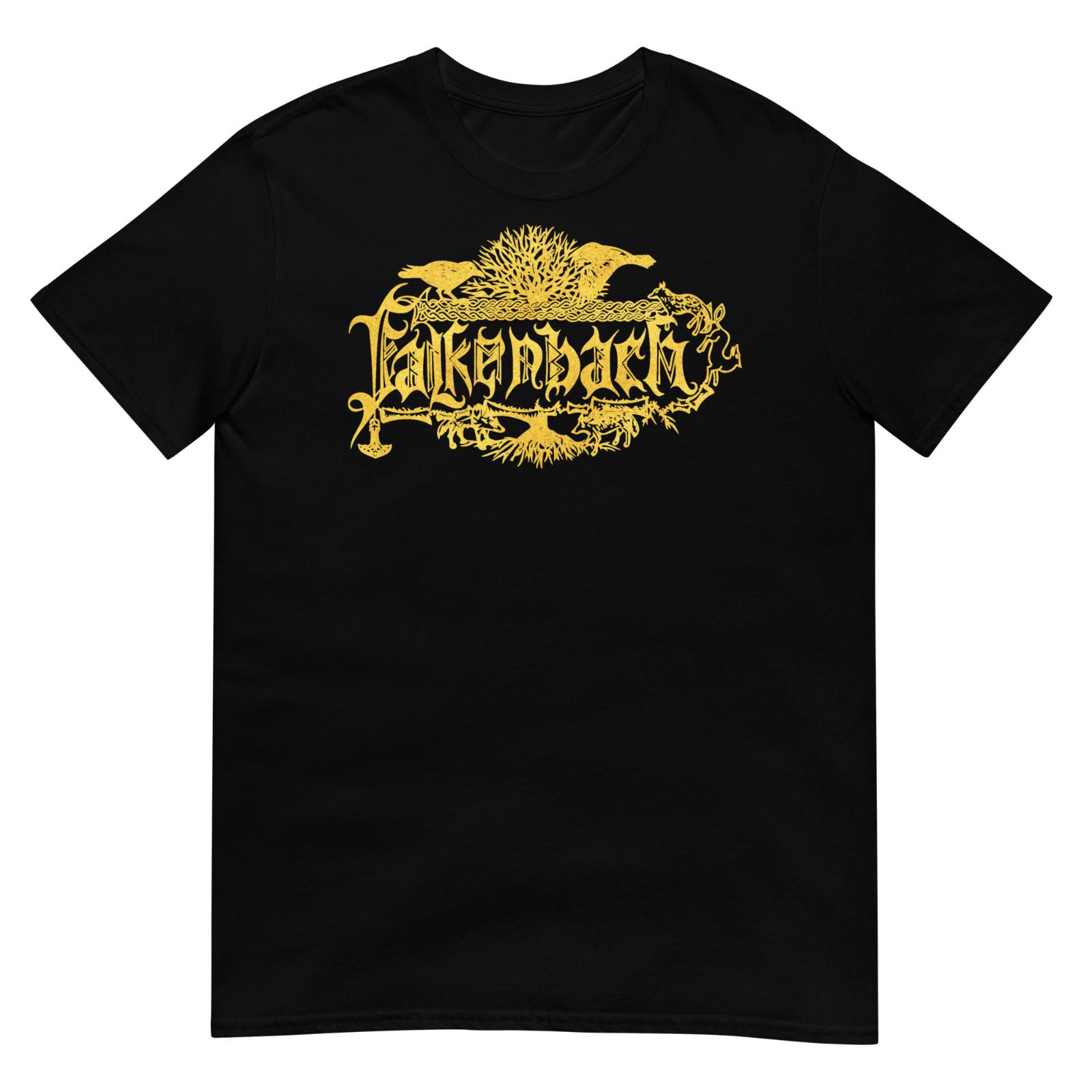 FALKENBACH Logo (Gold) (One Sided) T-SHIRT S разноцветный