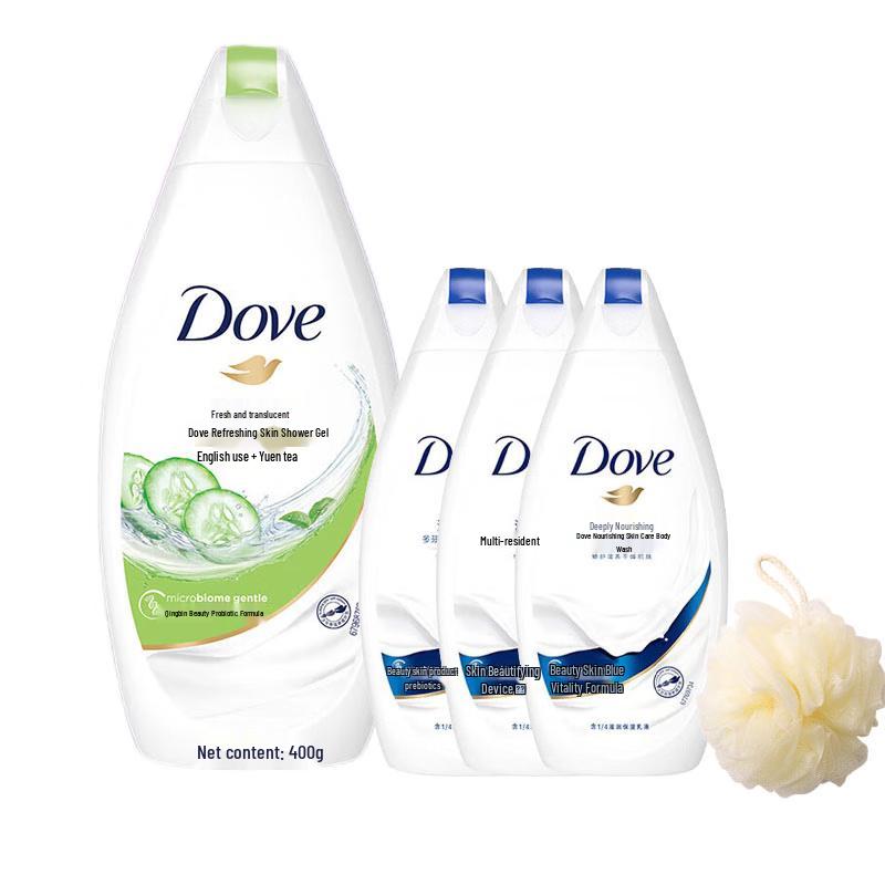 Dove Fresh & Hydrating Shower Gel Set