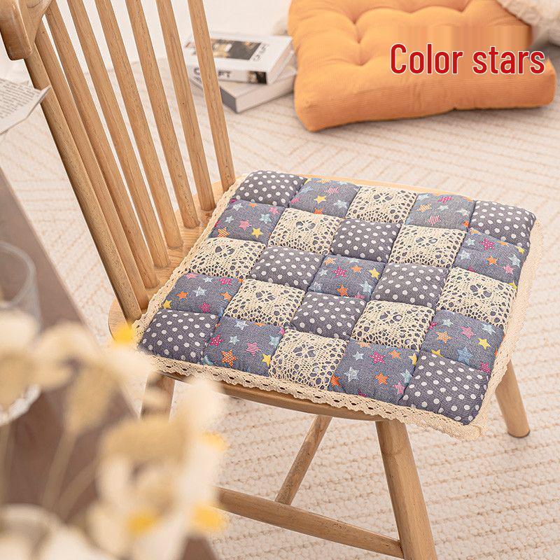Lace Non-Slip Chair Cushion Pad for Dining and Living Room