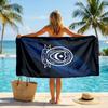 Stampa Portsmouth FC Asciugamano da Spiaggia Quick Dry Microfibra Assorbente Portatile da Viaggio Asciugamano per Nuoto