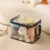 Plush Toy Storage Bag Large Capacity Organizer for Children's Stuffed Animals, Student Book Waterproof Storage Study Container