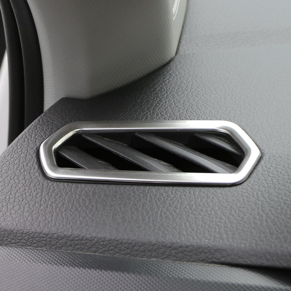 Car Dashboard Front AC Air Conditioning Outlet Vents Frame Cover Trim for VW Volkswagen T-Cross T Cross 2019 - 2023 Lhd Accessories