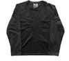 T-shirt Unisex Manica Lunga con Stampa di Lettere Dark Gotica Stile Y2K Europeo