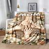 Mom's Gratitude And Love Blanket Suitable for Sofas,travel, Living Rooms Also a Good Gift for Friends and Family Suitable for All Seasons.