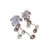Real Gold Plated Zircon Star Ear Cuffs: Elegant Light Luxury Earrings for Women