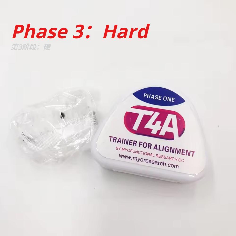 1 Set T4K Copii Dental Dinți Ortodontic Aparat de Antrenament pentru Alinierea Dinților Copiilor Aparate Gutiere Faza Moale și Tare