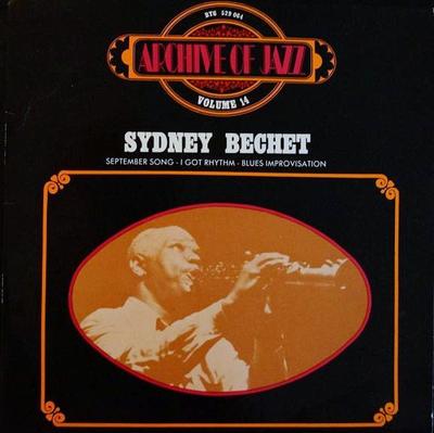 LP Record SIDNEY BECHET - September Song - I Got Rhythm - Blu 529064 BYG Records France Jazz Used