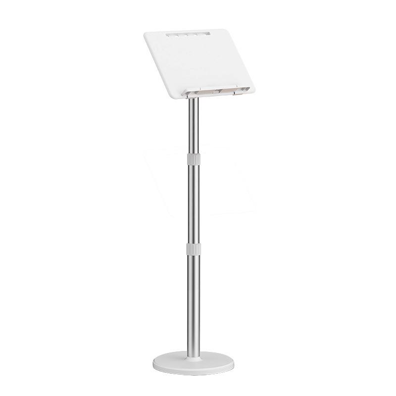 Adjustable Floor-standing Reading Stand with Telescopic Bookshelf