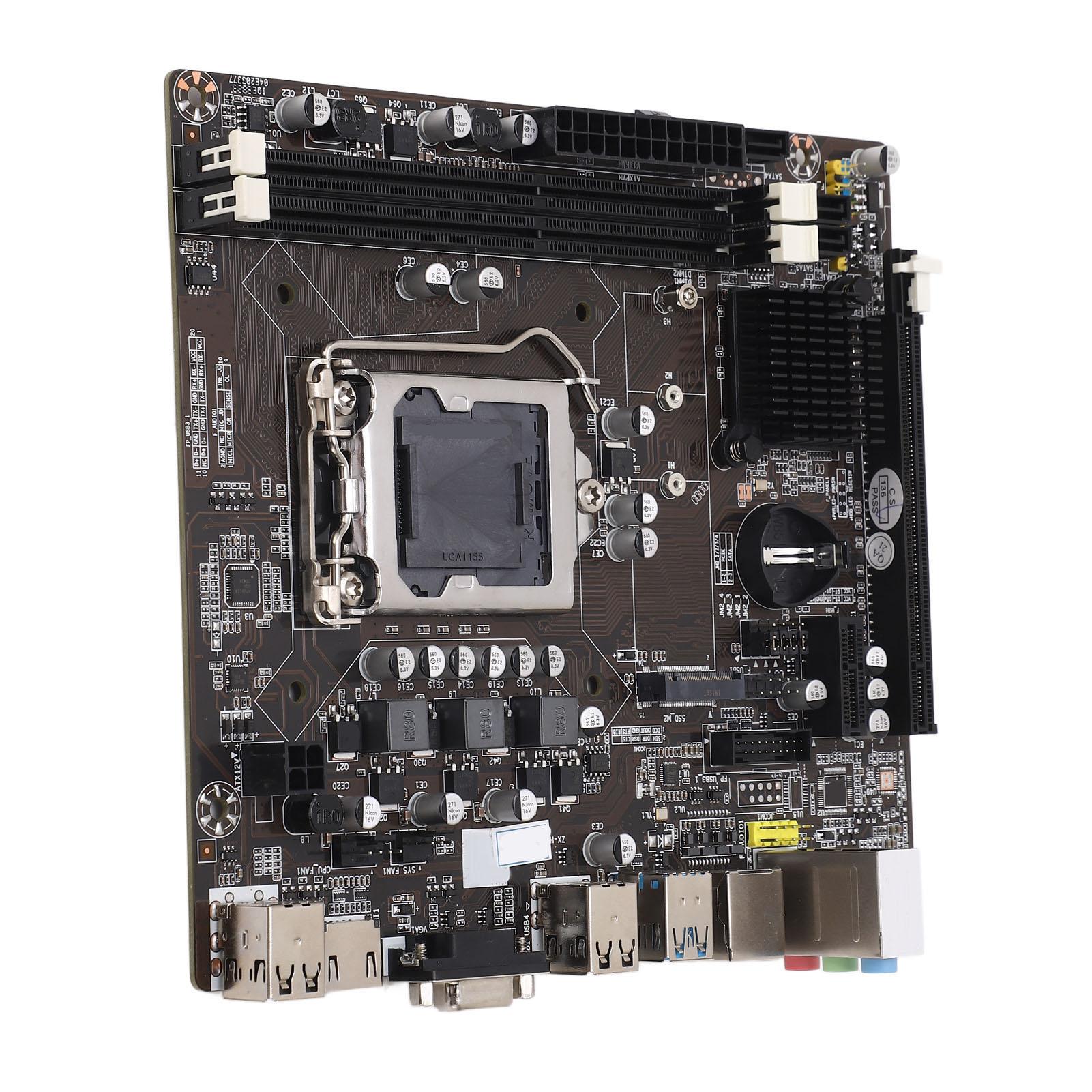 

DDR3 Підтримка материнської плати 1155 контактів I3 I5 I7 Процесор 2 DDR3 1000M Мережевий інтерфейс Стабільне живлення